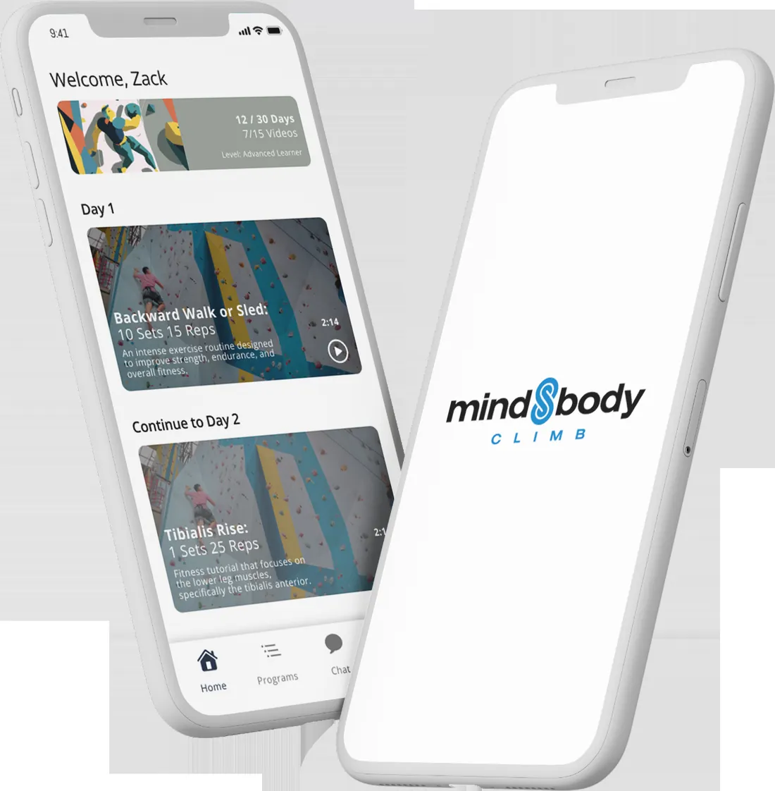 MindBody Climb screen 1
